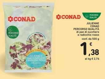 Conad Conad Julienne Percorso Qualita offerta