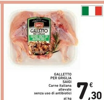 Conad Saigi Galletto Per Griglia offerta