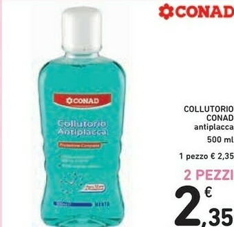 Conad Conad Collutorio Antiplacca offerta