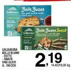 Sigma Galbusera Belle Buone Con Fichi, Nocciole E Semi Di Zucca 200 G(ml) offerta