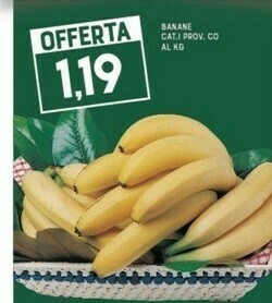 Gran Risparmio Banane offerta