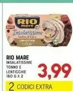 Gran Risparmio Rio Mare Tonno Rio mare offerta