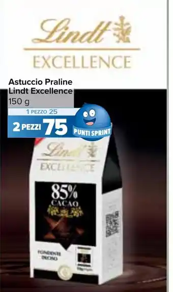 Carrefour Market Astuccio Praline Lindt Excellence 150 g offerta