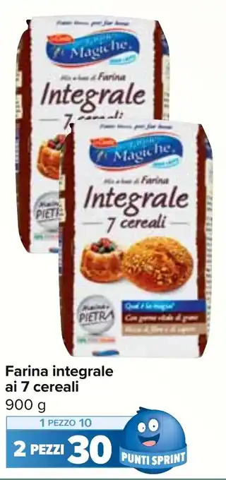 Carrefour Market Farina integrale ai 7 cereali 900 g offerta