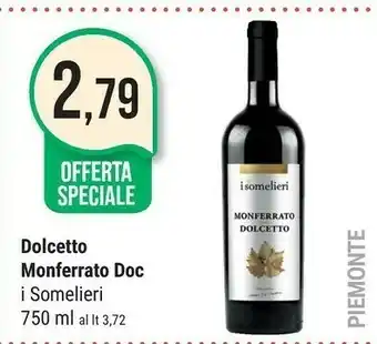 Supermercati Gulliver Barbera Monferrato Doc Dolcetto I Semelieri offerta