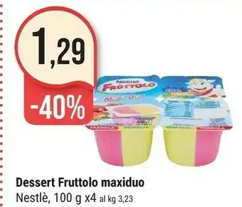 Supermercati Gulliver Nestlè Fruttolo Go! Fragola offerta