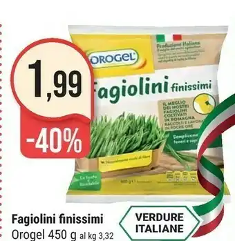 Supermercati Gulliver Orogel Fagiolini Finissimi offerta