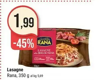 Supermercati Gulliver Giovanni Rana - Lasagne Alla Bolognese offerta