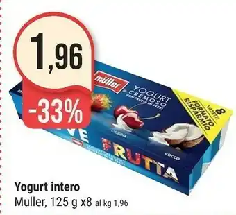 Supermercati Gulliver Muller Yogurt Intero 1000 G offerta
