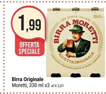 Supermercati Gulliver Birra Moretti - Birra Moretti 330 g(ml) offerta