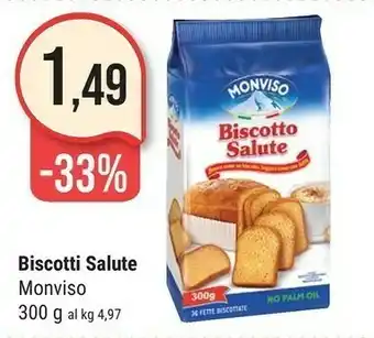 Supermercati Gulliver Monviso Biscotti Salute offerta
