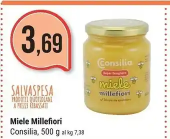 Supermercati Gulliver Consilia Miele Millefiori 500 G(ml) offerta