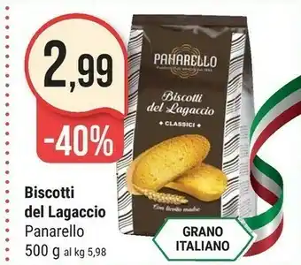 Supermercati Gulliver Panarello Biscotti Del Lagaccio offerta
