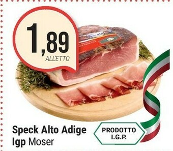 Supermercati Gulliver Moser Speck Alto Adige Igp offerta