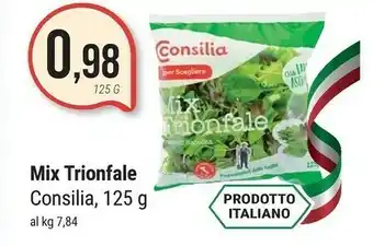 Supermercati Gulliver Consilia Mix Trionfale 125 G offerta