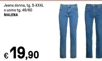 Iper La Grande Malena Jeans Donna offerta