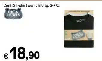 Iper La Grande Rica Lewis 2 T-shirt Uomo offerta