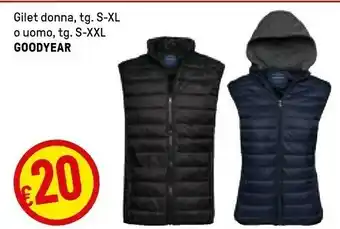 Goodyear Gilet Donna/ Uomo