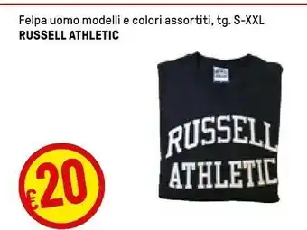 Iper La Grande Russell Athletic Felpa Uomo offerta