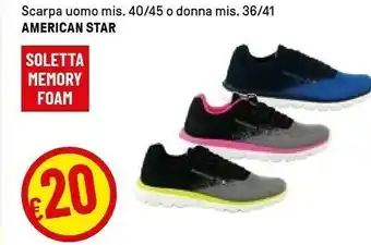 Iper La Grande American Star Scarpa Uomo offerta