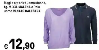 Iper La Grande Malena Maglia O T-shirt Uomo/donna offerta
