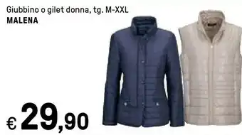 Iper La Grande Malena Giubbino O Gilet Donna offerta