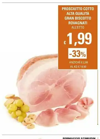 Basko Rovagnati Prosciutto cotto offerta