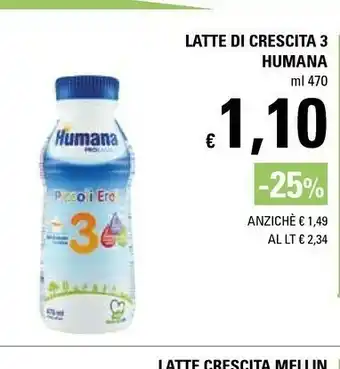 Humana Latte per neonati