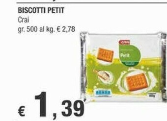 Crai Biscotti offerta