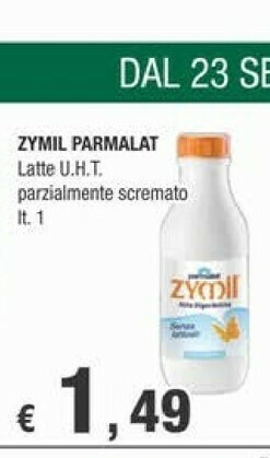 Crai Parmalat Latte parzialmente scremato offerta