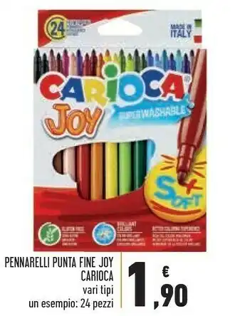 Carioca Pennarelli Punta Fine Joy
