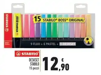 Conad Superstore Stabilo Conad Deskset offerta