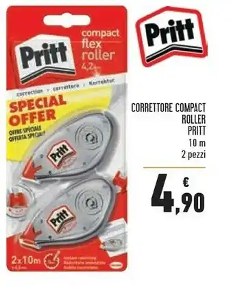 Conad Superstore Pritt Correttore Compact Roller offerta