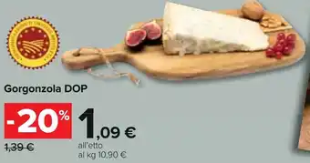 Carrefour Gorgonzola DOP offerta