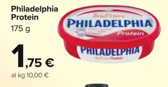 Carrefour Philadelphia Protein 175 g offerta