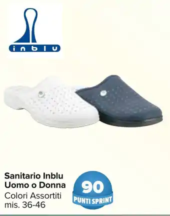 Carrefour Market Sanitario Inblu Uomo o Donna offerta
