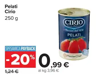 Carrefour Pelati Cirio 250 g offerta