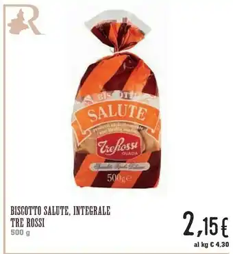 Conad Tre Rossi Ovada - Biscotti Salute 500 G(ml) offerta