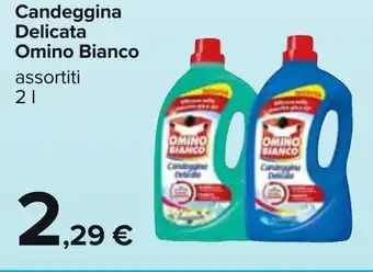 Carrefour Candeggina Delicata Omino Bianco assortiti 2 l offerta