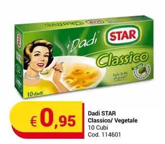 Dadi STAR Classico/ Vegetale 10 Cubi