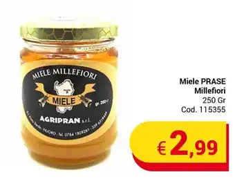 Centro Cash Miele PRASE Millefiori 250 gr offerta