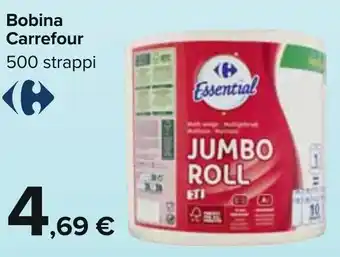 Carrefour Bobina Carrefour 500 strappi offerta