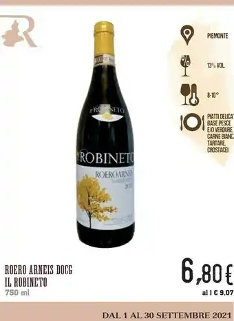 Il Robineto Roero Arneis Docg