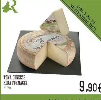 Conad Toma Cuneese Pera Formaggi offerta