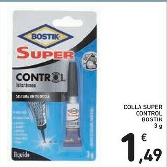 Conad Bostik Colla Super Control offerta