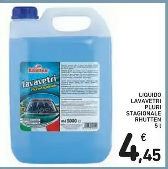 Rhutten Liquido Lavavetri Pluri Stagionale