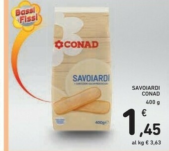 Conad Conad - I Savoiardi 400 G(ml) offerta