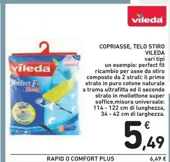 Conad Vileda Copriasse /telo Stiro offerta