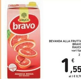 Conad Rauch Bevanda Alla Frutta Bravo offerta