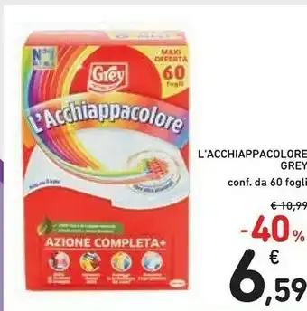 Conad Grey L'acchiappacolore 60 Fogli offerta